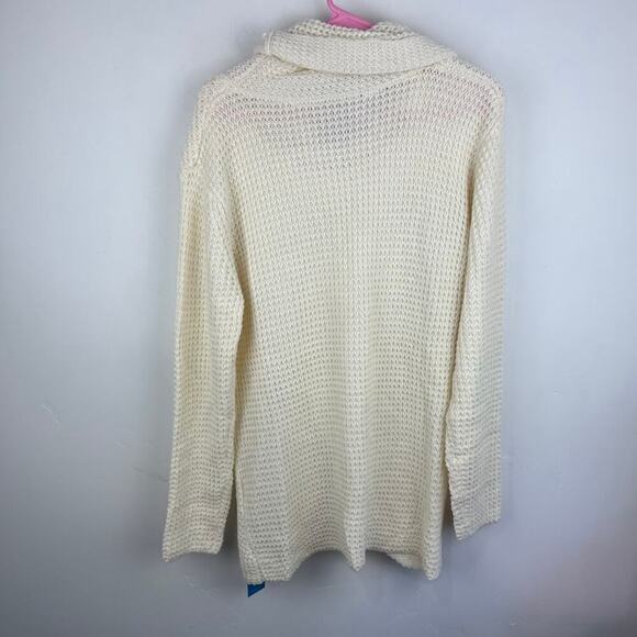 NWT Cupshe More than words turtleneck longline sweater size Medium - Picture 6 of 9